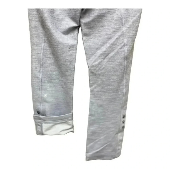 Lululemon cuff pant size 4 blue / grey - Picture 4 of 8